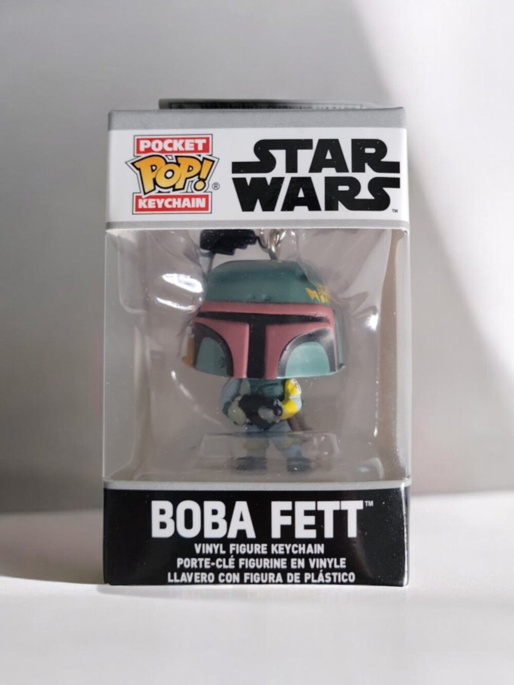 Star Wars BOBA FETT Funko Pocket POP! Vinyl Figure Keychain - Picture 4 of 4